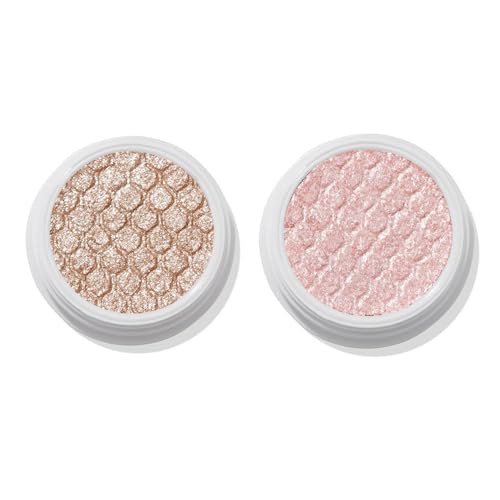 Colourpop Super Shock Shadow Bundle HighPigment Cra MePowder Eye Makeup Single Glitter Eyeshadow With Minimal Fallout And Unique Bouncy Texture Ritz Frog Pack Of 2 0.07 Oz Each