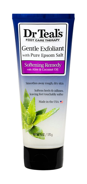 Dr. Teal'S Gentle Exfoliant Foot Scrub With Epsom Salt 6 Ounce