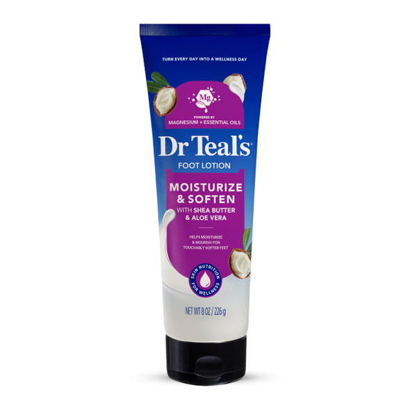 Dr Teal'S Foot Cream Moisturize and Soften With Shea Butter and Aloe Vera 8 Oz.