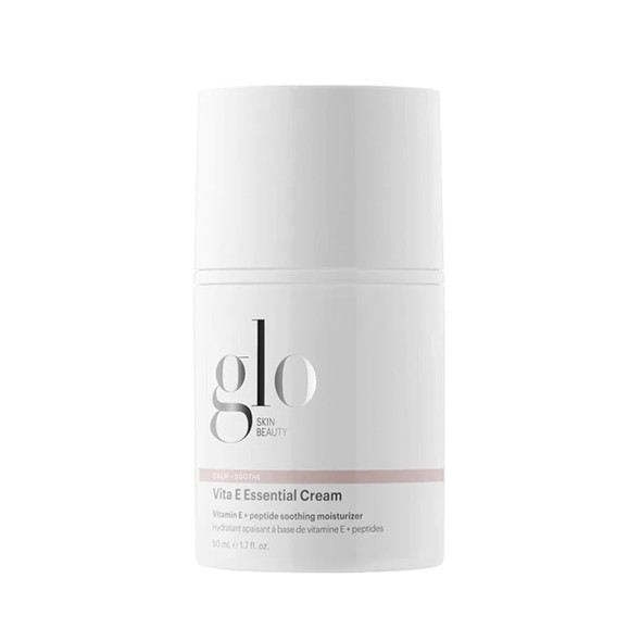 Glo Skin Beauty Vita E Essential Cream Moisturizer For Dry Skin 1.7 Oz