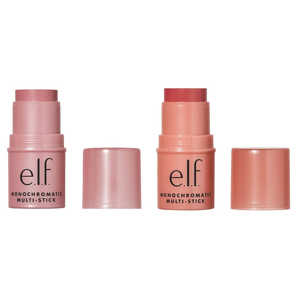 E.L.F. Monochromatic Multi Stick Luxuriously Creamy and Blendable Color For Eyes Lips and Cheeks And E.L.F. Monochromatic Multi Stick Luxuriously Creamy and Blendable Color For Eyes Lips and Cheeks