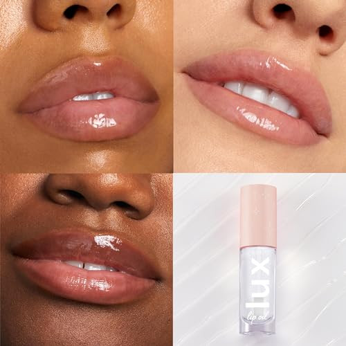 Colourpop Lux Lip Oil Hydrating Sheer Tinted Lip Oil Formulated With AntioxidantRich Chamomile Extract and Calendula Oil NonGreasy Nourishing Clear Lip Oil Dew Drop 0.16 Oz