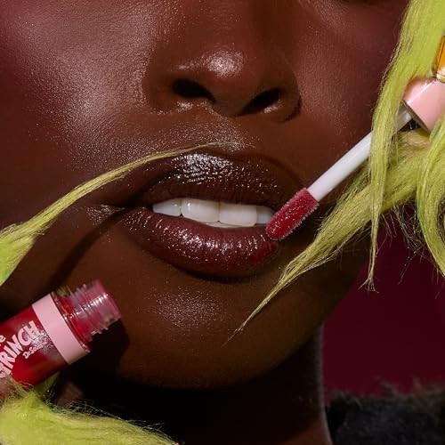 Colourpop X The Grinch Merry Grinchmas Swirl Tinted Lip Gloss Makeup Kit Vegan Hydrating Lip Gloss Set With Sugar Cookie Flavor Limited Edition Holiday Makeup Set 3 Count