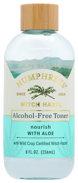 Humphreys AlcoholFree Toner Witch Hazel With Aloe 8 Fl Oz Pack Of 1