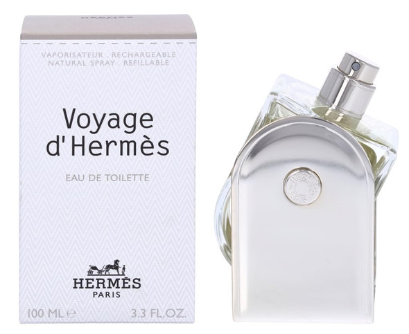 Herm S Hermes Voyage D'Hermes EauDeToilette Refillable Spray For Unisex 3.30Ounce