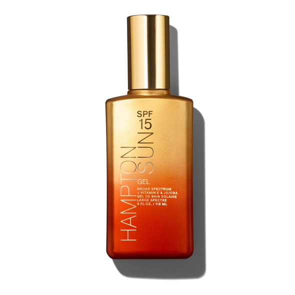 Hampton Sun Spf 15 Classic Sun Gel UltraHydrating Luxury Sunscreen Gel AntiAging Antioxidant Blend Of Jojoba Oil Vitamin E + Aloe Vera Silky Lightweight Finish Broad Spectrum Uva/Uvb