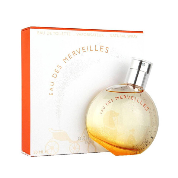 Herm S Eau Des Merveilles By Hermes For Women Eau De Toilette Spray 1.6 Oz