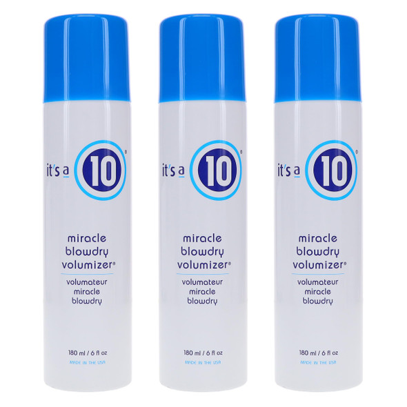 It'S A 10 Haircare Miracle Blowdry Volumizer 6 Fl. Oz. Pack Of 3