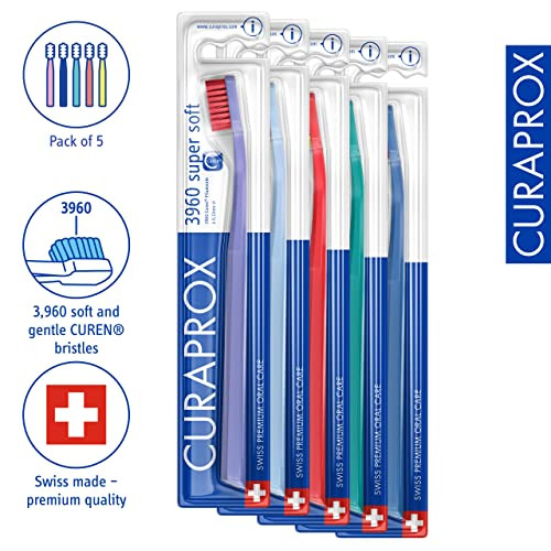 5X Curaprox Cs 3960 Supersoft Zahnba1 4Rste