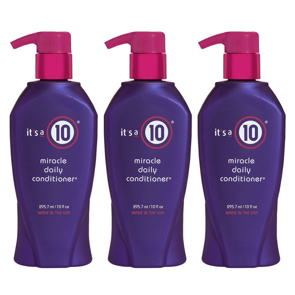 It'S A 10 Haircare Its A 10 By It'S A 10 Miracle Daily Conditioner Package Of 3 By Its A 10 10 Oz