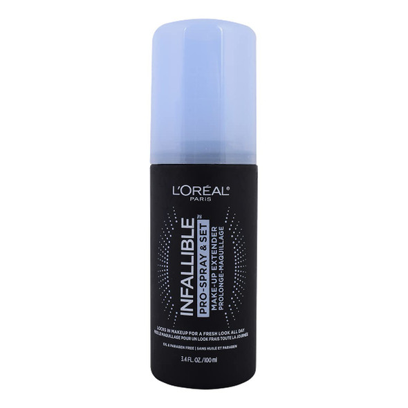 L'Oreal Paris Makeup Infallible ProSpray And Set Makeup Extender Setting Spray 3.4 Ounce