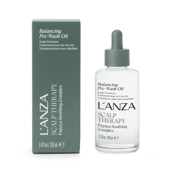 L'Anza Scalp Therapy Balancing PreWash Hair Oil 3.4 Fl Oz