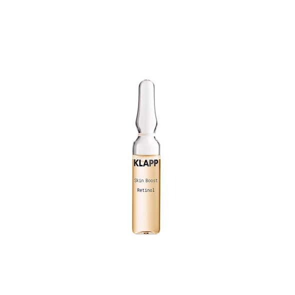 Klapp Cosmetics Skin Boost Retinol Ampoules For Face With AntiAgeing Effect Finer And Smoother Skin5 X 2 Ml