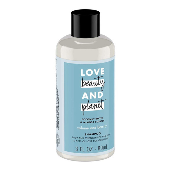 Love Beauty and Planet Coconut Water and Mimosa Flower Shampoo 3.0 Ounce