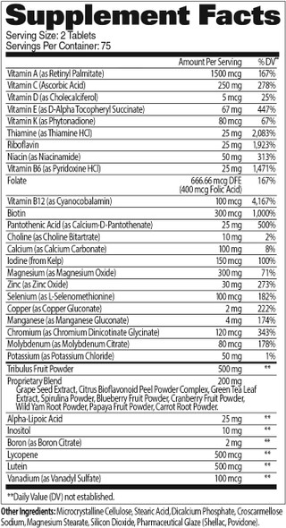 Gat Sport Essentials Men Multi Plus Test Capsules, 150 Count