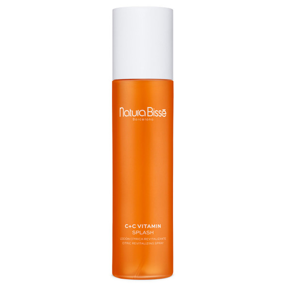 Natura Bisse C+C Vitamin Splash Hydrating Face Toner Spray Instantly Awakens Skin and Refreshes Makeup With Vitamin C Antioxidants Soft Citrus Scent 7 Oz