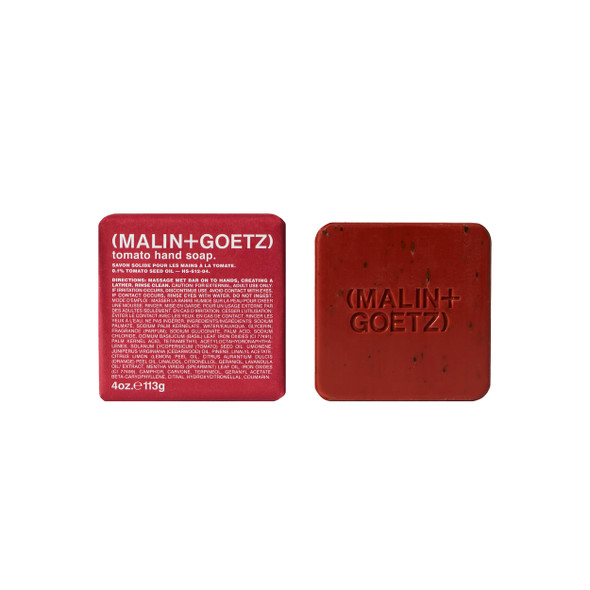 Malin+Goetz Tomato Bar Soap 4 Oz Hand Wash
