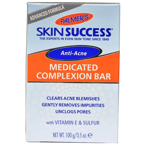 Palmer'S Advanced Formula Skin Success AntiAcne Medicated Complexion Bar With Sulfur 3.5 Oz