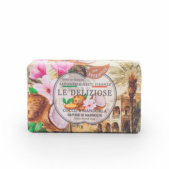 Nesti Dante Le Deliziose Natural Soap Peach 5.3 Ounce
