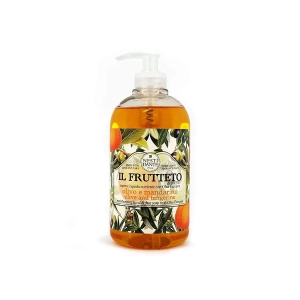 Nesti Dante Il Frutteto Olive And Tangerine Moisturizing Hand And Face Soap