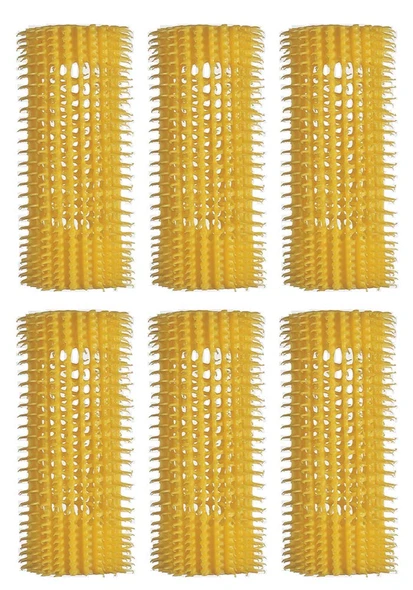 Olivia Garden Jet Set Ez Grip SelfGripping Curlers Hair For Setting Or Perming Style Curls And Waves 1/4" 6 Count