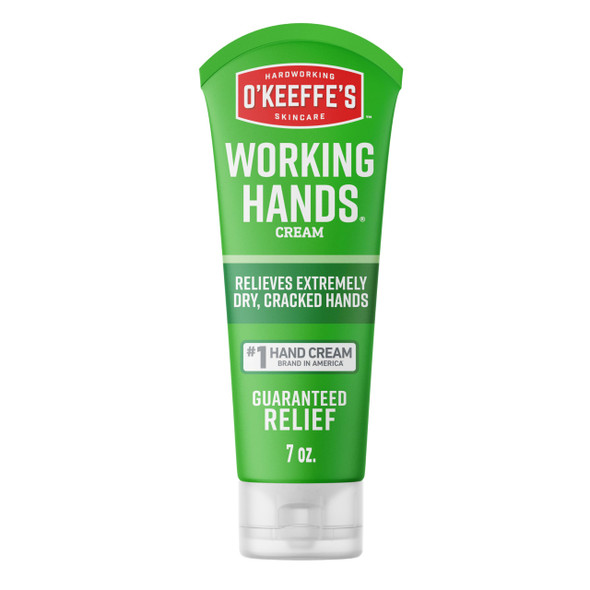 O'Keeffe'S Working Hands Hand Cream For Extreme Dryness Tube 1 Pack Repairing Skincare For Cracked Dry Hands 7 Oz