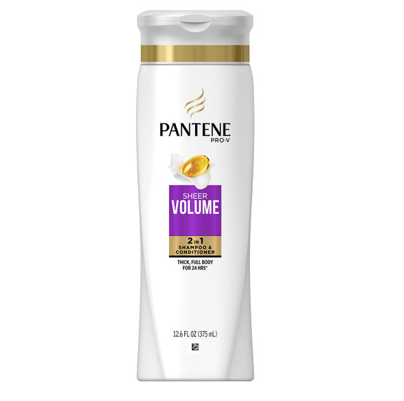 Pantene ProV 2 In 1 Shampoo and Conditioner Sheer Volume With Collagen 12.6 Ounce