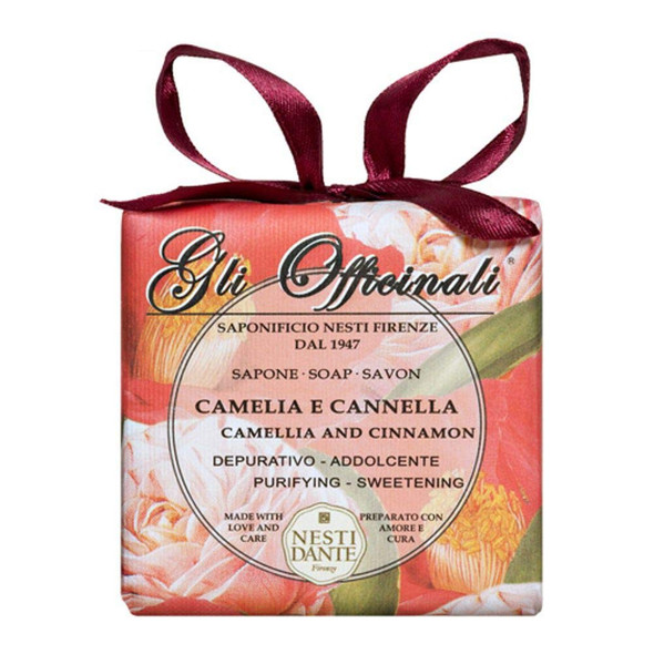 Nesti Dante Gli Officinali Soap Camellia And Cinnamon/Purifying And Sweetening 7 Ounce