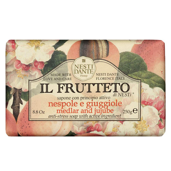 Nesti Dante Il Frutteto AntiStress Soap Medlar and Jujube 250G/8.8Oz