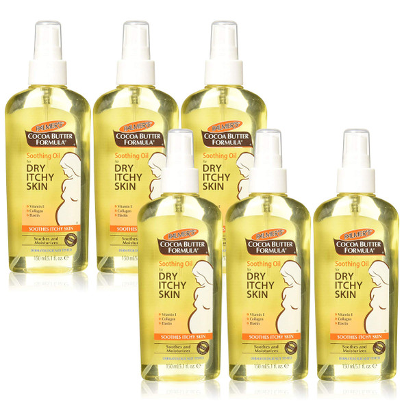Palmer'S Cocoa Butter Formula Soothing Oil 5.10 Oz Pack Of 6