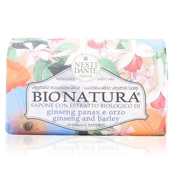 Nesti Dante Nesti Dante Bio Natura Sustainable Vegetal Soap Ginseng And Barley 8.8Oz 8.8 Ounce