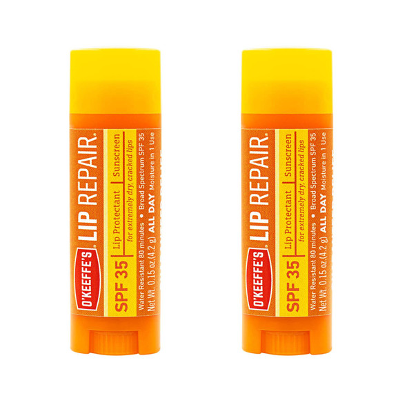 O'Keeffe'S Lip Repair Spf 35 Lip Balm Pack Of 2