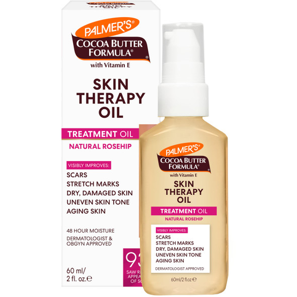 Palmer'S Cocoa Butter Formula Skin Therapy Moisturizing Body Oil With Vitamin E Rosehip Fragrance 2 Ounces
