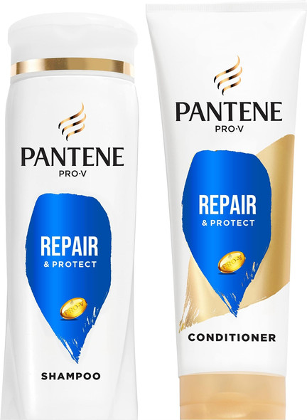 Pantene ProV Repair and Protect Shampoo + Conditioner 10.4 Oz 12 Oz