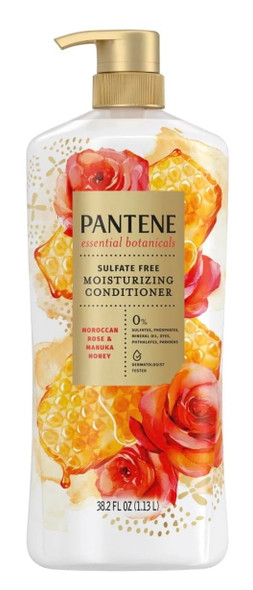 Pantene Essential Botanicals Moroccan Rose and Manuka Honey Conditioner 38.2 Oz