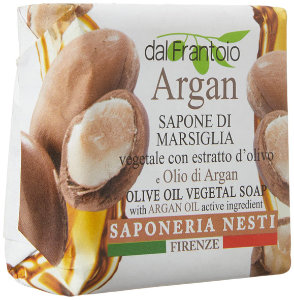 Nesti Dante Dal Frantoio Olive Oil Vegetal Soap Argan100G/3.5Oz