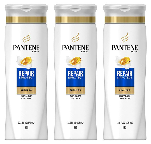 Pantene Shampoo Repair and Protect 12.6 Ounce 3 Pack