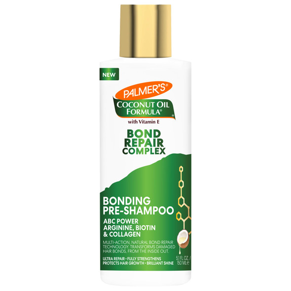 Palmer'S Amino Bonding Complex Hair Oil Pre Shampoo Treatment 5.1 Fl. Oz Coconut Oil and Vitamin E Infused Strengthens And Protects Hair Growth Preps For Shampooing Adds Shine SulfateFree