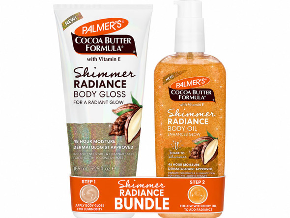 Palmer'S Cocoa Butter Formula Shimmer Radiance Duo Lotion and Shimmer Oil