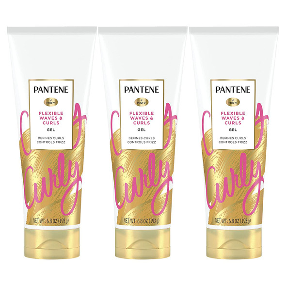 Pantene Curl Perfection Sculpting Gel 6.8 Oz Pack Of 3