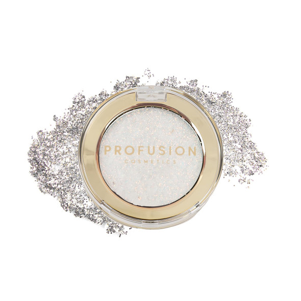 Profusion Cosmetics Sunlit MultiChrome Glitter Makeup Lightweight EasyBlend Creamy Textur Embrace Your Inner Summertime With This Pressed Glitter Pigment