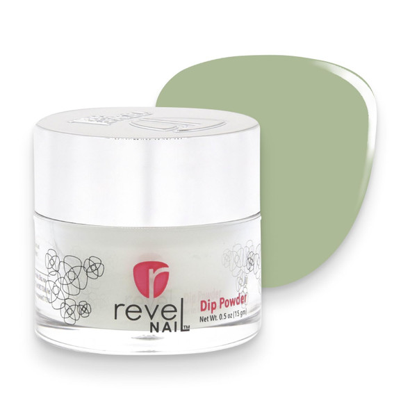 Revel Nail Dip Powder Green Dipping Powder LongLasting Dip Nail Color Chip and Crack Resistant No Uv Lamp Diy Manicure For Strong Healthy Nails Eucalyptus