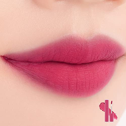 RomandNd Blur Fudge Tint Matte Lipstick Light Weight Cream Type Super Stay KBeauty Highly Pigment Moisturizing0.17Oz 05 Bibi Candy