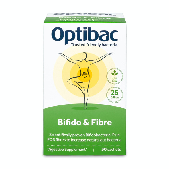 OptiBac Probiotics Bifidobacteria  Fibre 30 sachet