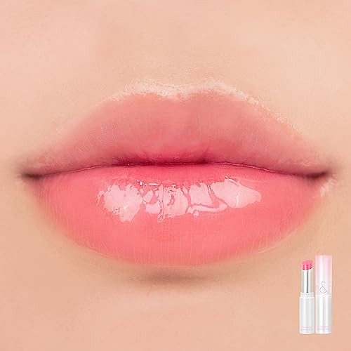 RomandNd Glasting Melting Balm #09 Peonies KBeauty Vibrant Pink Lip Tint Balm Crystal WaterGloss Shine and Deep Hydration NonSticky LongLasting Stain For Plump Healthy Lips