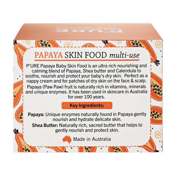 P'ure Papayacare Baby Skin Food 100g