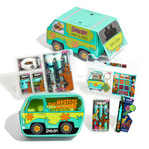 wet n wild wet n wild Scooby Doo Limited Edition PR Box - Makeup Set with Versatile Brushes, Buildable & Blendable Palettes, Vibrant Colors  Lip Glosses for Unique Looks Cruelty Free and Vegan