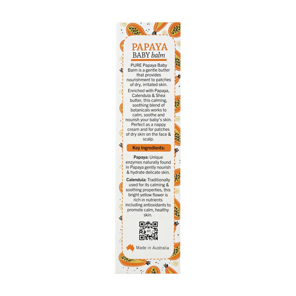 P'ure Papayacare Baby Papaya Baby Balm 50g