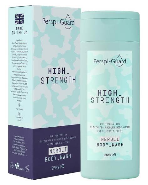 Perspi-Guard High Strength Body Wash for Women and Men  Fresh Neroli 200 ml(Pack of 1)