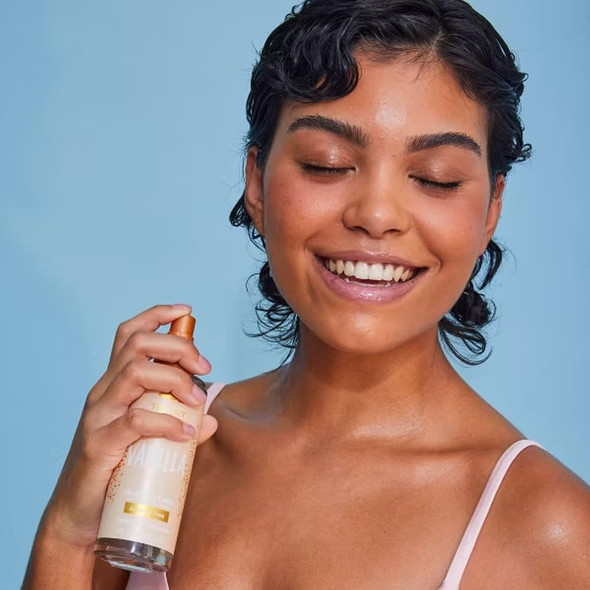 Tree Hut Vanilla Hair & Body Mist, Alcohol-Free Body Spray, 6 Fl Oz
